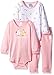 Carhartt Baby Girls' 3-Piece Clothing Gift Set-Long Sleeve, Chick Pink, 18M