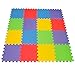 16 X-Large Eva Foam Soft Tile Mat Safe Playmat Ideal Gift Toy Child & Baby Room, Interlocking Puzzle Multi Color Flooring Exercise Yoga Pilates Toddler Infant Game Play Area Yard Superyard Carpet