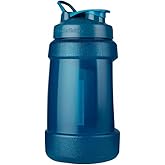 BlenderBottle Hydration Extra Large Koda Water Jug, 2.2-Liter, Blue