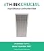 Replacement for Aerus Electrolux Guardian TiO2 Air Purifier Filter, by Think Crucial