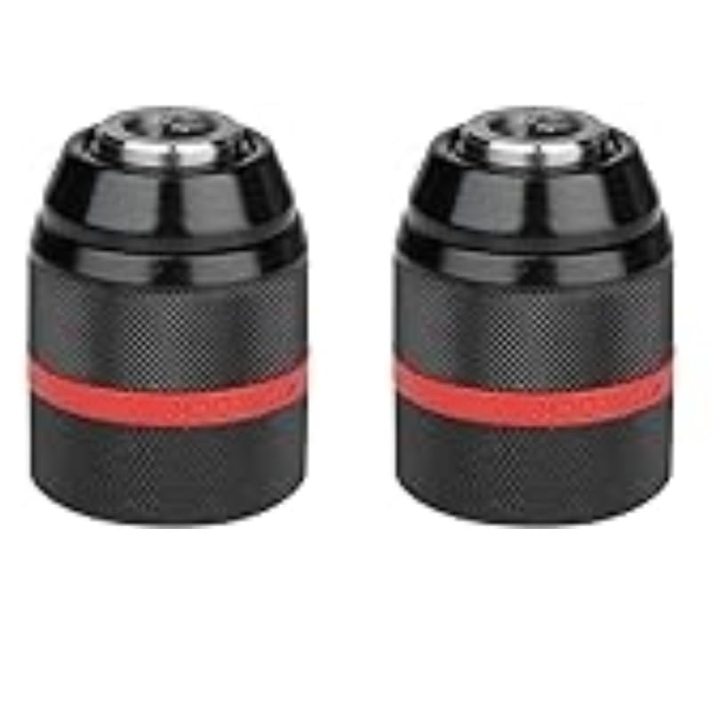 YWBL-WH 2Pcs Universal Keyless Drill Chuck, 1/2-20UNF Mount, 2-13mm Self-Tightening, Compatible with Drilling Machine