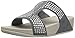 FitFlop Women's Glitzie Slide Sandal, Wild Dove, 7 M US