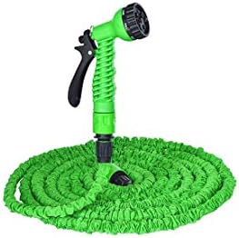 DELENNI Expandable Garden Hose. This expandable garden hose is can expand to 3 times its Extra Strength Fabric Durable Strongest Magic Garden Hose (150 FT, green)