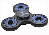High Precision Nano Bearing Fidget Toy Hand Spinner|ArtStyle Spinner Stress Reducer, Perfect for ADD, ADHD, Anxiety and Autism Adult Children (Black/Blue)