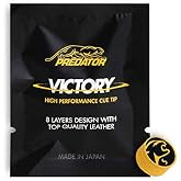 PREDATOR Victory Soft Pool Billiard CUE TIP - 1 pc - 8 Layers -13 mm