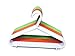 Set of 40 Plastic Children Hanger Assorted Colors, Hot Pink, Orange,Green,White, 11