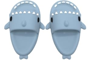 YIMANDA Clothing Shark Summer Sandals for Dolls - Blue Open-Toe Slippers, Cute Accessories for Photography, Display & Collectors Age Limit 15+(No Dolls)