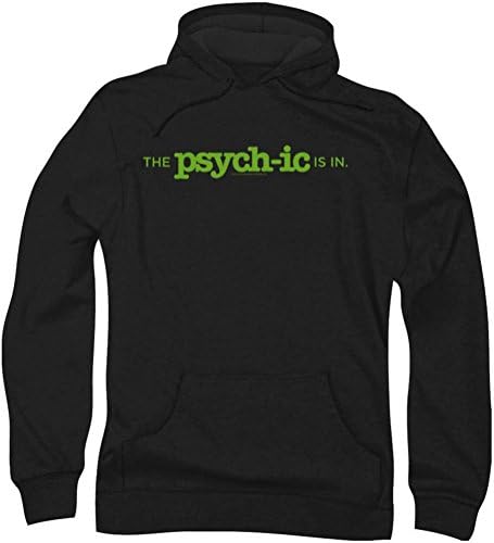 Psych - Mens The Psychic Is In Hoodie, XX-Large, Black