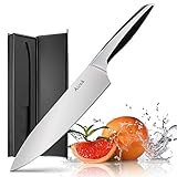 Chef Knife - Aicok Pro Kitchen Knife 8 Inch Chef's Knife N1 German High Carbon Stainless Steel Knife with Ergonomic Handle, Ultra Sharp, Best Choice for Home Kitchen and Restaurant