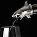 Stainless Steel Shark Wine Aerator Pourer - Deluxe Decanter Spout for Robust Red and White Wine - Pour Amore Bottle Pourer/Stopper & Air Diffuser by Chris's Stuff