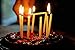 50 Natural 100% Pure Raw Beeswax Taper Candles (6