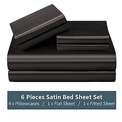P Pothuiny Satin Sheets King