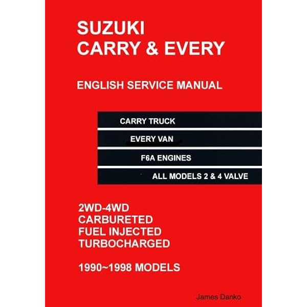 SUZUKI CARRY TRUCK Electrical Service Manual DB52T DA52T: Danko