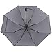 Procella Folding Golf Umbrella 52 Inch Large Auto Open, Windproof Waterproof, Strong Sturdy Foldable Portable, Oversized Compact & Lightweight Rain & Wind Resistant for Men & Women (Grey)