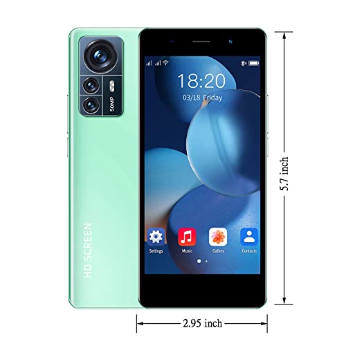 2022 Unlocked Smart Phone,12 Pro Android 5.1 Smartphone HD Full Screen Phone,Dual SIM Unlocked Smart Phone,2G RAM+8GB ROM,5.0 Inch Cellphones Mobile Phones 12