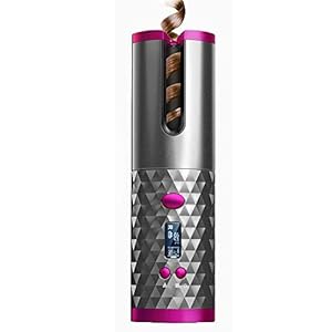 Wireless-Automatic-Curling-Iron-Cordless-Auto-Curler-Restriction-with-Built-in-Rechargeable-Battery-Ceramic-Professional-Hair-Curler-USB-Charging-and-Rechargeable-Portable-for-Worldwide-Travel Wireless Automatic Curling Iron, Cordless Auto Curler Restriction with Built-in Rechargeable Battery, Ceramic…