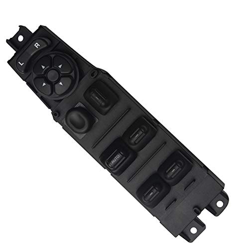 Beneges Master Power Window Switch Compatible with 1997-2001 Jeep Cherokee 4 Door Front Left Driver Side Control Switch 56009449AC, 68171681AA