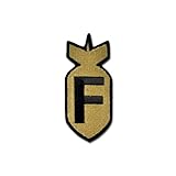 TACTICAL COMBAT BADGE MORALE VELCRO MILITARY PATCH F BOMB ACU