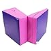 Commercial Bargains Purple/Pink Gymnastics Mat, Folding Gymnastics Cheese Wedge Mat, Gym Fitness Skill Shape Tumbling Mat for Kids Play, Home Exercise, Aerobicsthumb 1