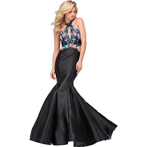 strapless open back dress Jovani