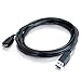 C2G Legrand USB A Male to Micro B Male Cable, USB A to Micro USB, USB 3.0 Cable, 3.28 Foot (1 Meter) Data Transfer Cable, Black USB Cord, 1 Count, C2G 54176