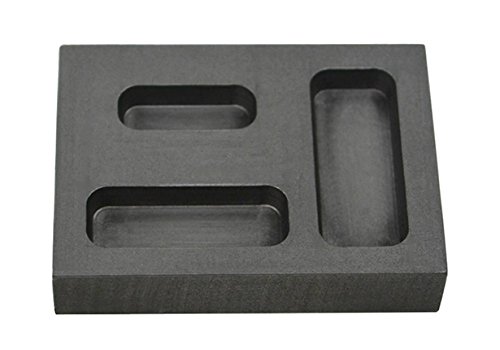 1/4 oz 1/2 oz 1 oz Ounce Combo Gold Graphite Ingot Mold Crucible For Melting Casting Refining Scrap Precious Metal Jewelry
