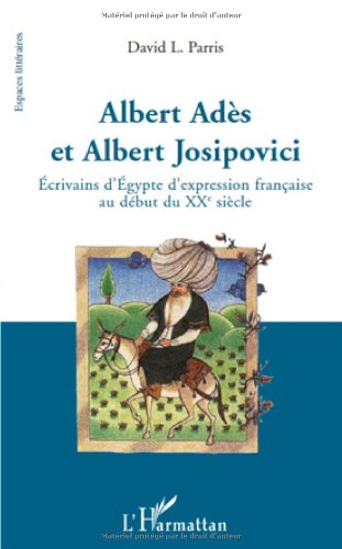 Albert Adès et Albert Josipovici