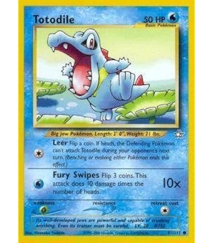 Amazon.com: Pokemon - Totodile (85)