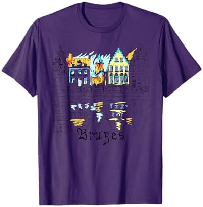 Amazon.com: Bruges Souvenir Belgium Bruges T-Shirt : Clothing 