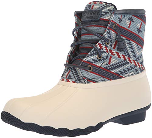 sperry women's saltwater quilted lux rain boot