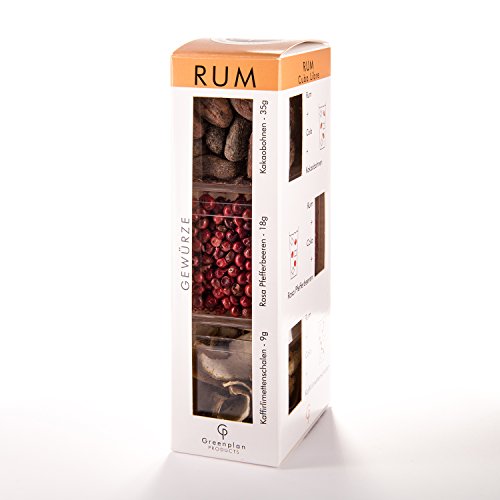 Rum Gewürzbox Special-Edition 3-er Set Rum Botanicals Rum-Tonic Gewürze Rum-Set Rum-Gewürze Kit Botanical´s - Greenplan Products – Bild 3