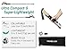 Trekology Trek-Z Collapsible Hiking & Trekking Poles - Balance Support for Seniors, Women, and Men, 2pc Per Set