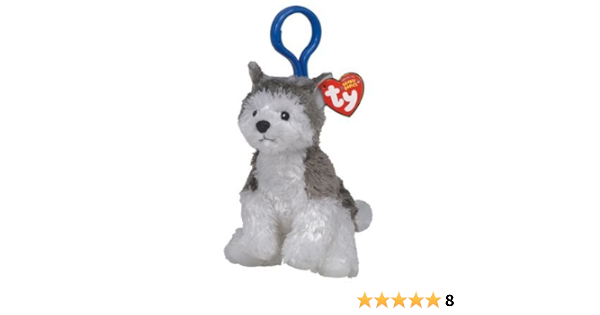 slush husky beanie baby