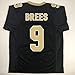 Unsigned Drew Brees New Orleans Black Custom Stitched Football Jersey Size Men's XL New No Brands/Logos