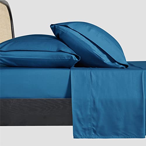 BEDSURE Bamboo Cooling King Size Sheets 100 Viscose from Bamboo Sheets Set, 16'' Deep Pocket