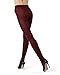 MeMoi Boston Ribbed Cotton Tights for Women, Cozy Sweater Tights, Warm and Durable Womens Tights, Black Medium/Large