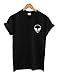 SDolphin Alien Tees Round Neck Teen Girls Short Sleeve ET T-shirt