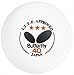Butterfly B3W640C ITTF Approved 3-Star 40mm Table Tennis Balls (6-Pack, White)