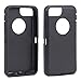 Replacement TPE Silicone Skin for Otterbox Defender Series Case Cover For Apple iPhone 6/iPhone 6s 4.7 inch (Black Outer Skin Only)