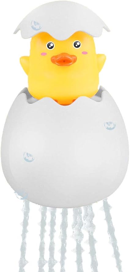 hatching duck egg bath toy