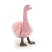 Jellycat Mad Pet Solange Swan Rose Stuffed Animal, Medium, 19 inches