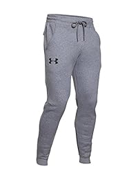 Under Armour Pantalones para trotar de tela polar Rival, para hombres