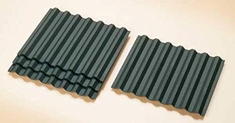 Auhagen 41613.0 - Dachplatten trapezförmig, 117 x 95 mm, bunt