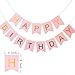 40th Birthday Decorations Party supplies-40th Birthday Balloons Rose Gold,40th Birthday Banner,Table Confetti Decorations,40th Birthday for Women,use Them as Props for Photos (Rose Gold 40)