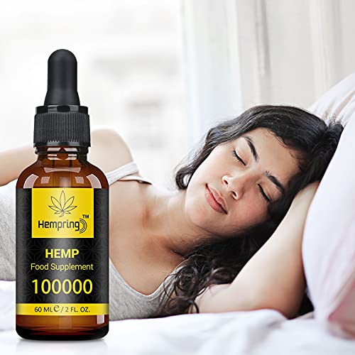 Natural Oil, Premium High Strength Oil 100000mg, 60ML Maximum Value Natural Supplement Vegan & Vegetarian Friendly