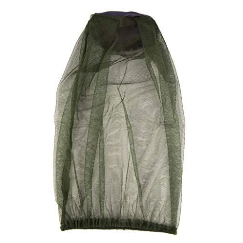 Sunshinehomely Mosquito Head Net Hat, Men Women Outdoor Safari Hat Net Mesh Protection from Insect Bee Mosquito Gnats