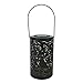 Whitelotous Metal Rattan Solar LED Hanging Lantern Light IP44 Waterproof Table Lamp Outdoor Garden Yard Decor Lamp