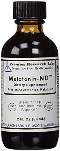 Premier Labs Melatonin 2 Fl Oz Bottle - by PR Research Labs - Organic & Vegan