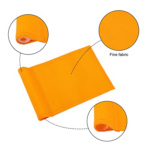 KONDAY Golf Flag,Practice Green Golf Flags, Solid and Nylon Training Golf Putting Green Flag, Indoor Outdoor Backyard Garden Portable Golf Target flags