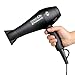 Professional Infrared Ionic Hair Dryer, Blow Dryer with Diffuser, Concentrator and Comb, 1875w Powerful Hair Dryer Faster Drying, 2 Speeds 3 Heat with Cool Shot Button, Black